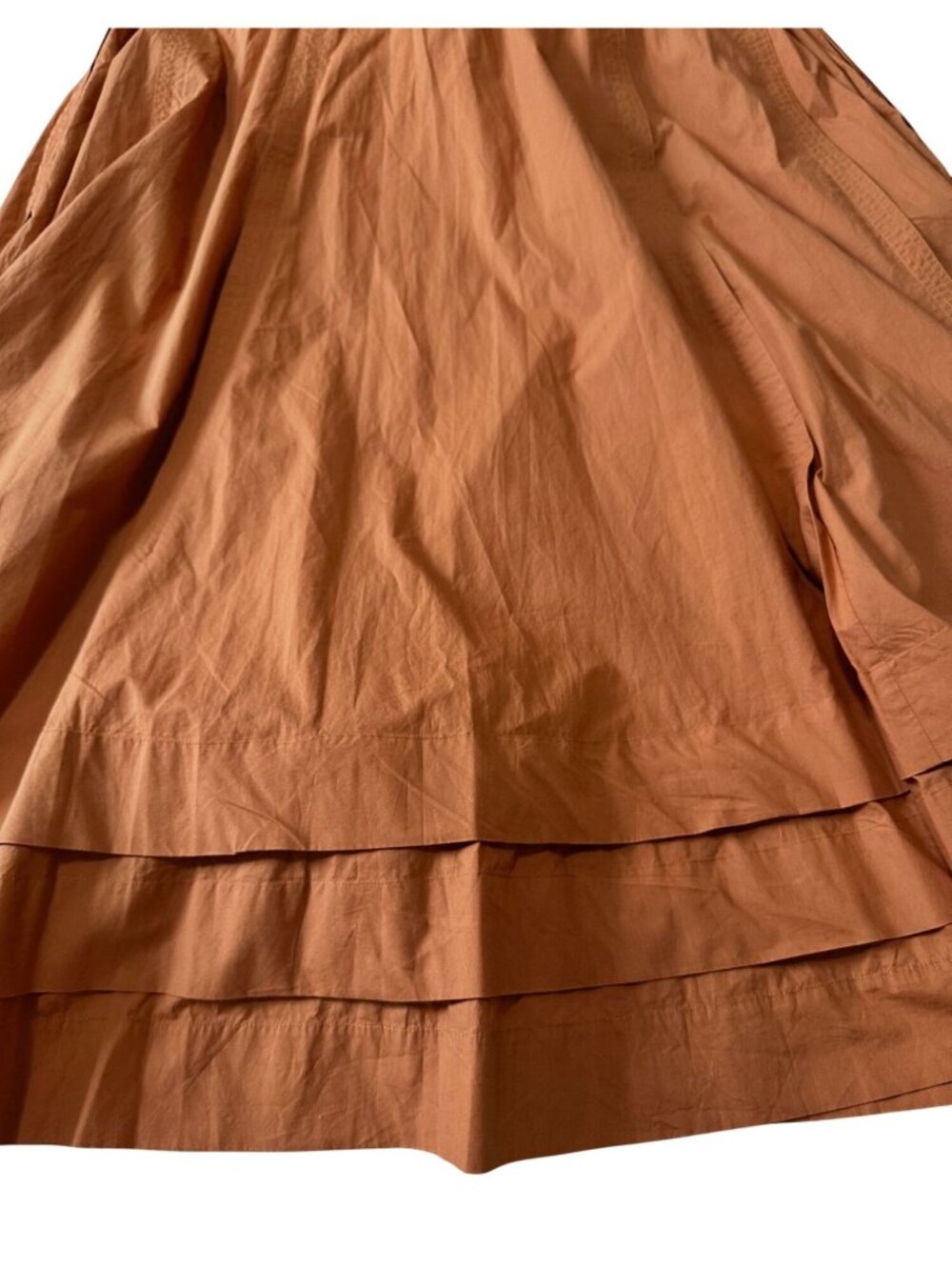 Ulla Johnson Joni Dress Clay Halter Midi Dress Cotton NWT Size 6 - Picture 10 of 14